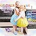 Princess Jewelry Boutique Dress Up & Elegant Shoe, Role Play Fashion Accessories of Crowns, Skirts, Necklaces, Bracelets, Rings, Gift Toys for Age 3 4 5 6 Year Old Girls Kids Toddlers Party Favors