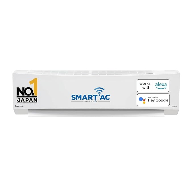 Panasonic 1 Ton 3 Star Wi-Fi Inverter Smart Split AC, (2024 Model)