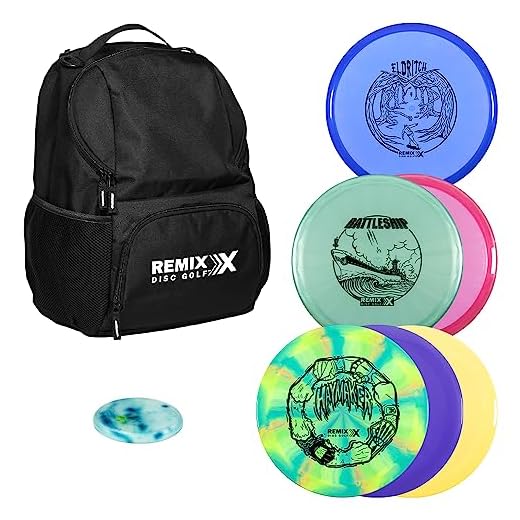 Remix Starter Backpack with 6 Discs