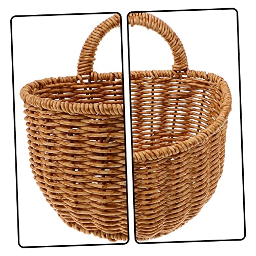 KICHOUSE 3 peças cesta de frutas vegetais azul cesta de armazenamento de parede cestas de armazename