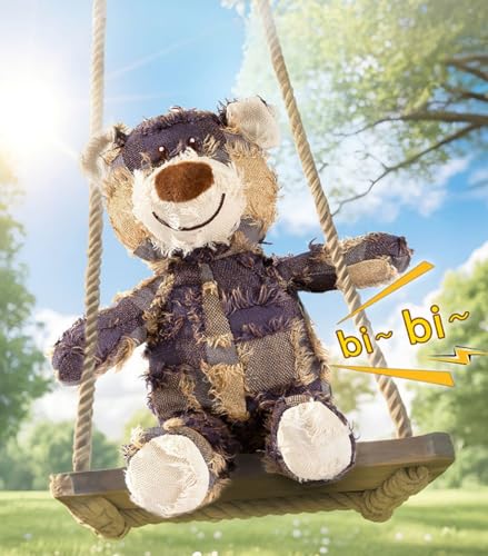 Juguete indestructible robusto oso de peluche para perros miniatura 5