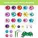 COSILY Flower Toys for Toddler 3 4 5 6 7 Years Old Girls Boys,Flower Garden Building Toy STEM Educational Activity Preschool Toys for Kids Age 3-6 (98 PCS)
