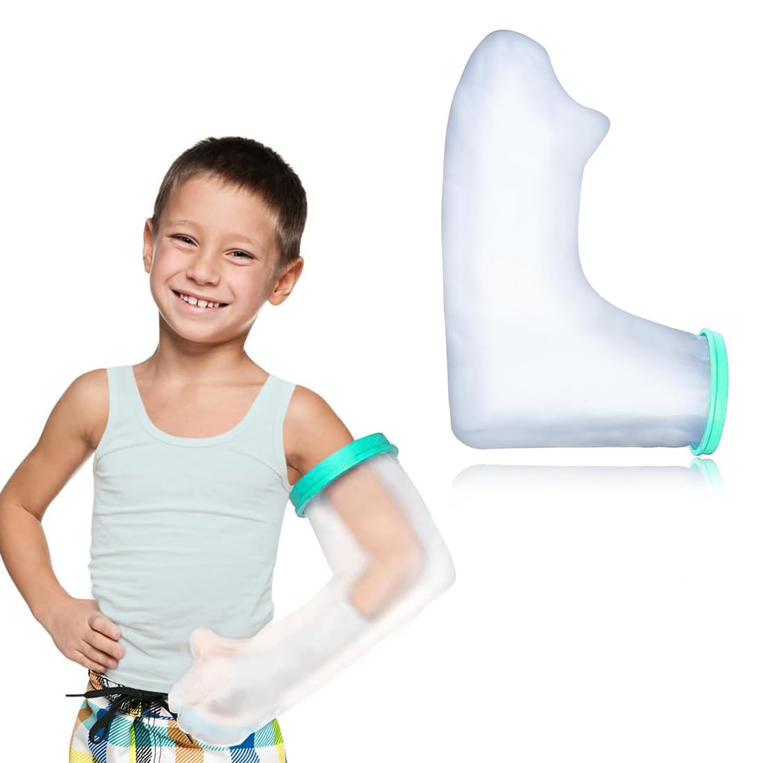 Copertura Impermeabile Per Gesso Braccio Bambino - Protezione Doccia Riutilizzabile