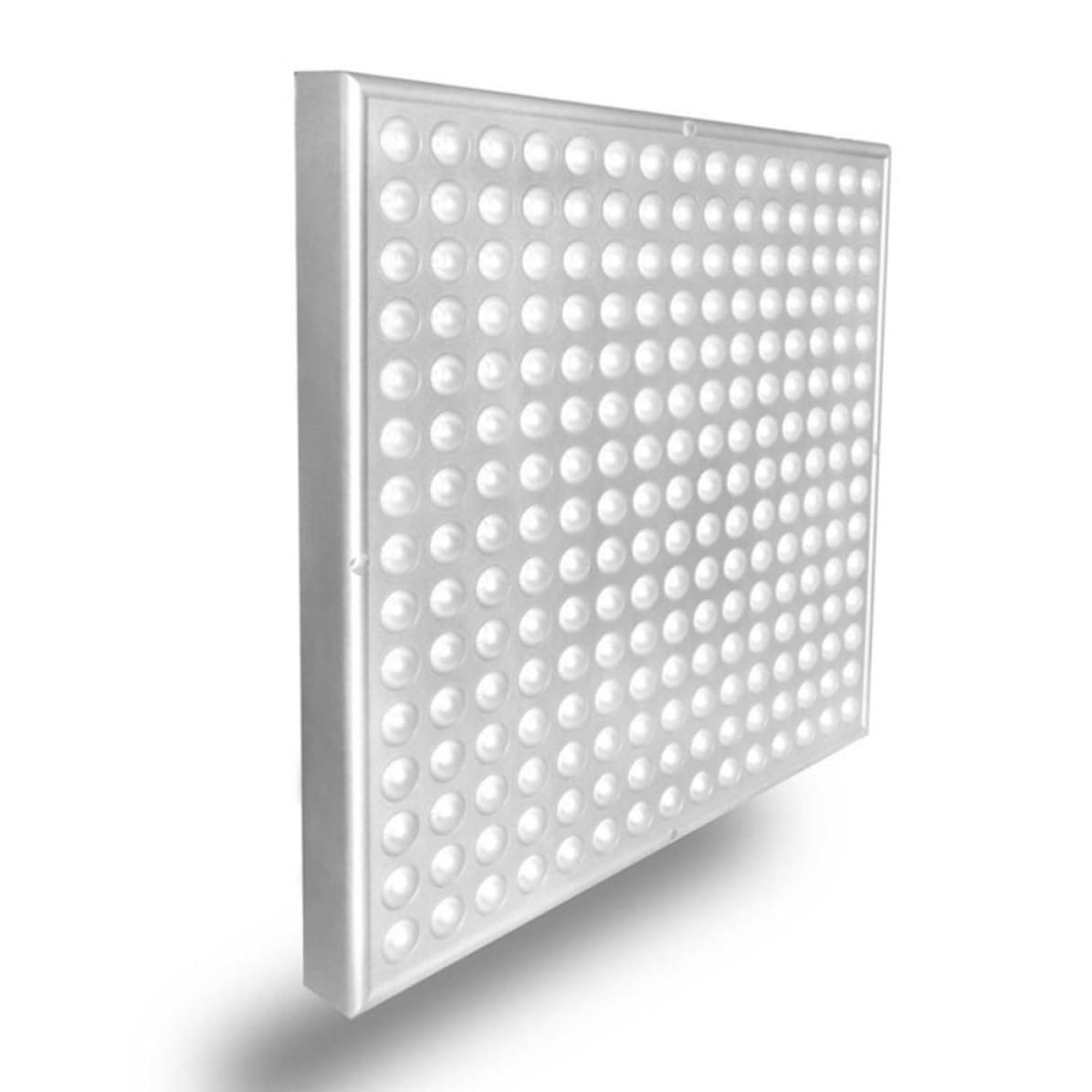Lampada LED da Coltivazione 45w in Plastico Argento per Fiori | Distribuzione Uniforme della Luce, Lunga Durata, Adatta a Serra e Piantine Indoor