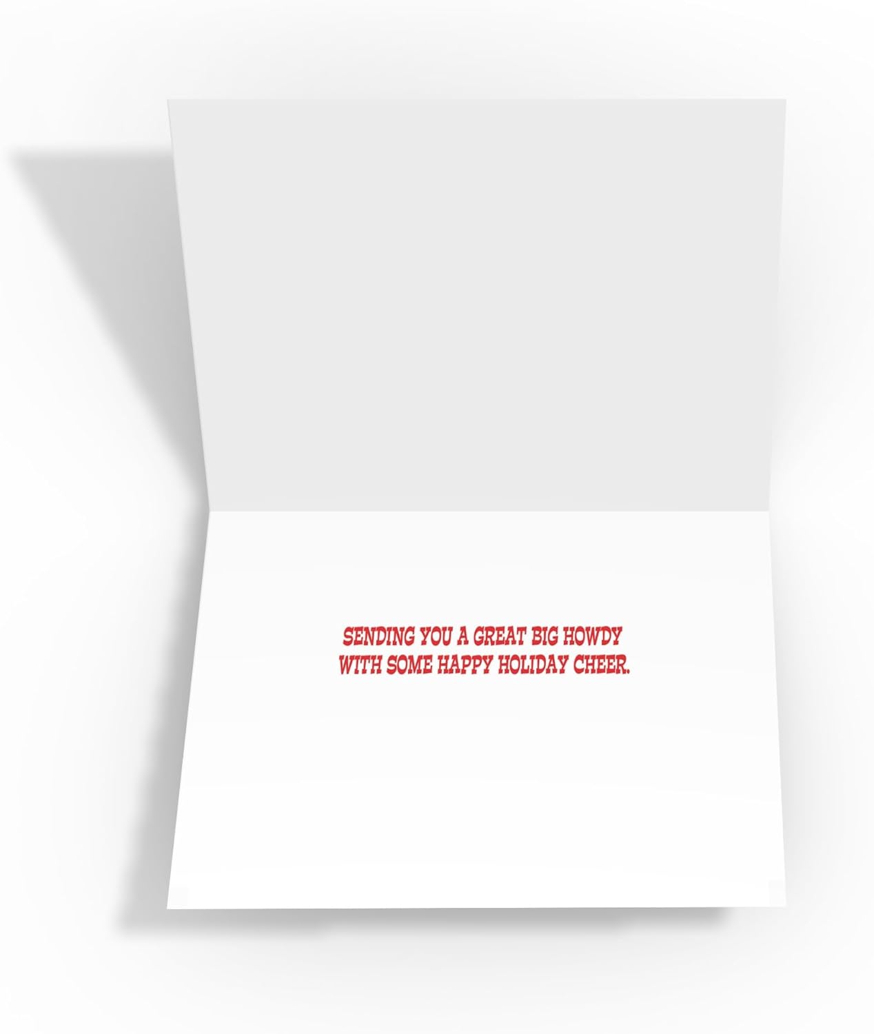 Stonehouse Collection | Texas Howdy! Christmas Cards | Western 18 Cards and Envelopes (Howdy Santa)