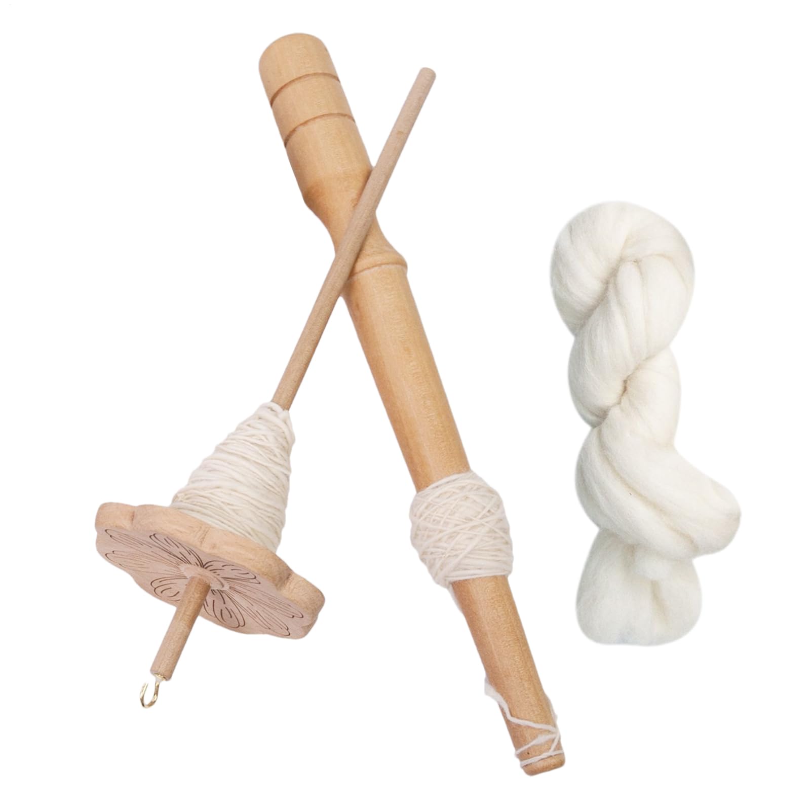 Roue rotative en bois de tricot pour vos soirées de loisirs créatifs