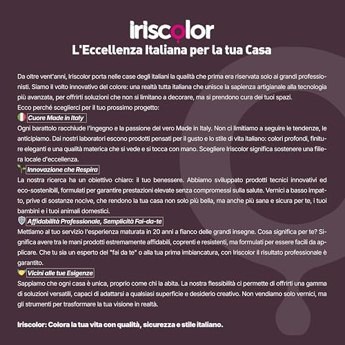 Iris Color Guaina Liquida Impermeabilizzante Terrazzi Grigia 4 Lt Fibrorinforzata E Calpestabile Sigillante Professionale Per Balconi Sigillante Impermeabile Trasparente Anti-Infiltrazioni E Raggi Uv - 7