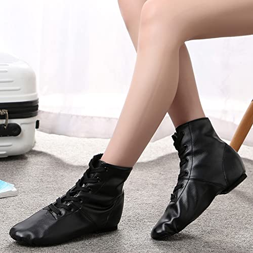 Saucing Girls Shoes Children Artificial Leather Dance Shoes Soft Soled Training Shoes Ballet Girls Tennis Shoes4