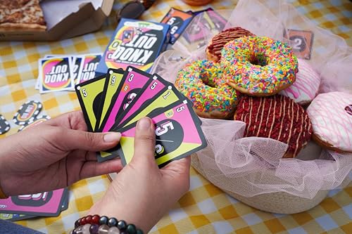Image of Knoq Out Card Game for Kids, Adults & Families, Play at Parties, Picnics and Vacation Travel, Ages 7+, 3 to 6 Players, Perfect for Birthday, Return Gifts