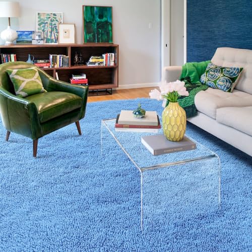 XSIVOD Area Rugs for Living Room Ultra Soft Bedroom Floor Carpet, Luxury Fluffy Shag Lounge Rug Ideal for Bedroom Nursery - Image 2