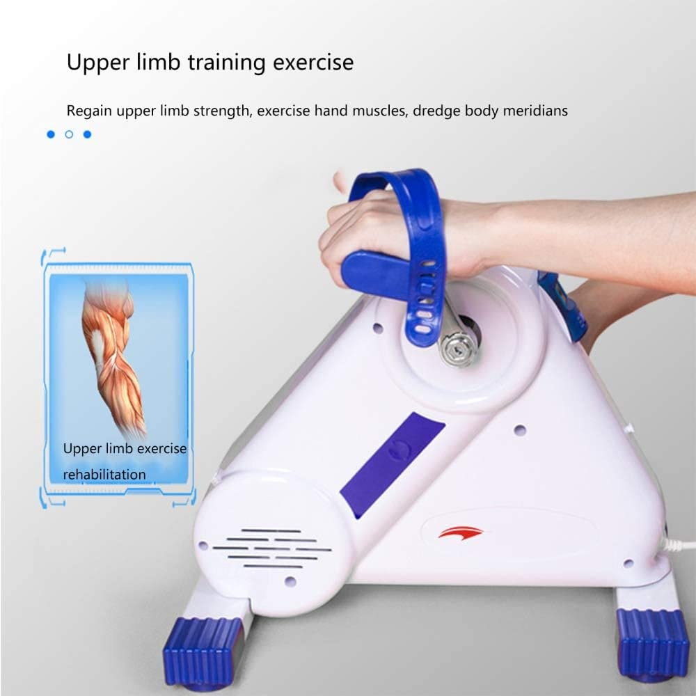 Leżący rower treningowy - domowy sprzęt fitness, składany mini rower treningowy do wygodnego użytku domowego