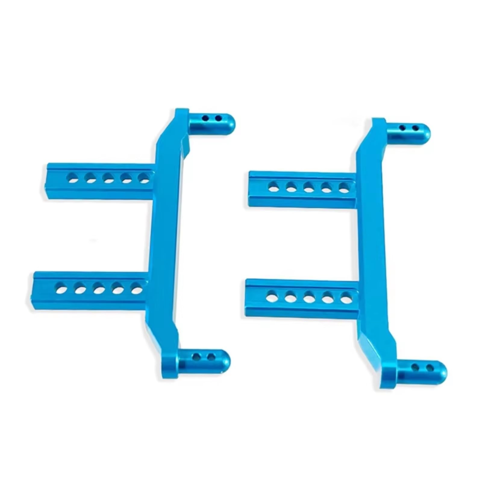 Mejora Coche RC para SCY 16101 16102 16103 16101PRO 1/16 RC Car Upgrade Parts Aleación Aluminio Montaje Carrocería Delantero Trasero Accesorio Modelo Postr