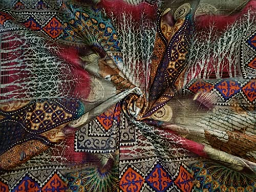 Tissu Dupioni pure soie multicolore 111,8 cm pour couture haut de gamme