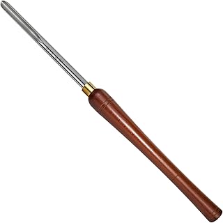 5/8" HSS Bowl Gouge with Side Grind(1/2" Flute), Wood Lathe Bowl Turning Tools Spindle Gouge Chisel. 