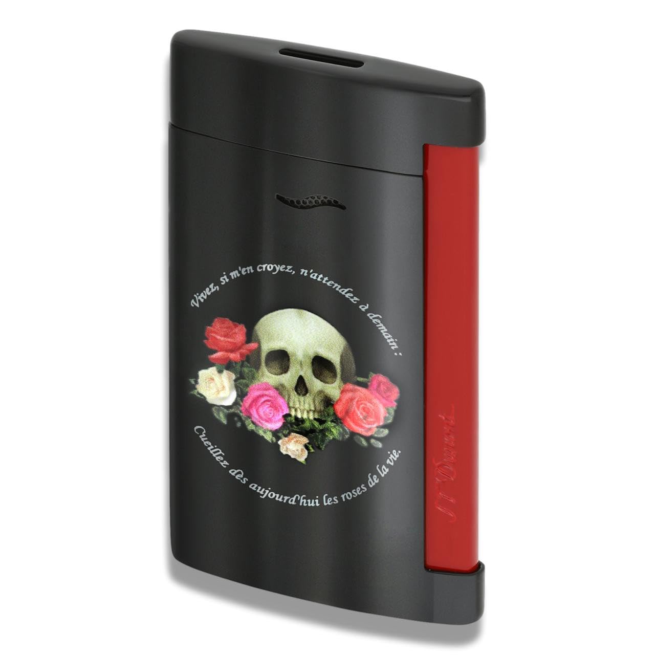 S.T. Dupont Memento Mori Slim 7 Torch Flame Single Jet Cigar Lighter