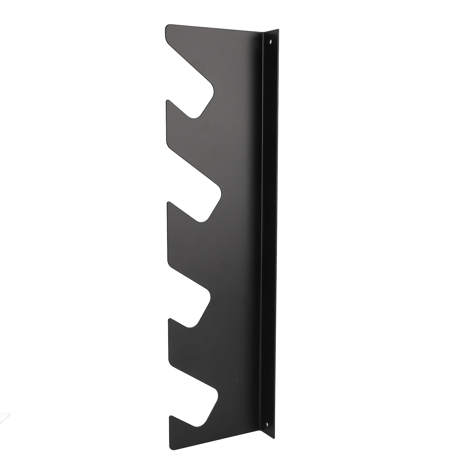 Organizador de herramientas de jardín de metal, organizadores de garaje de montaje en pared, estante de montaje en pared de hierro variable para palas, rastrillos y escobas, para soluciones de