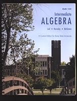 Intermediate ALGEBRA - Math 108 0536550352 Book Cover