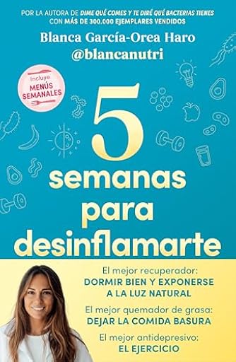 5 semanas para desinflamarte (Bienestar, salud y vida sana) | Ya disponible en tu tienda friki favorita! En mundofriki.es!