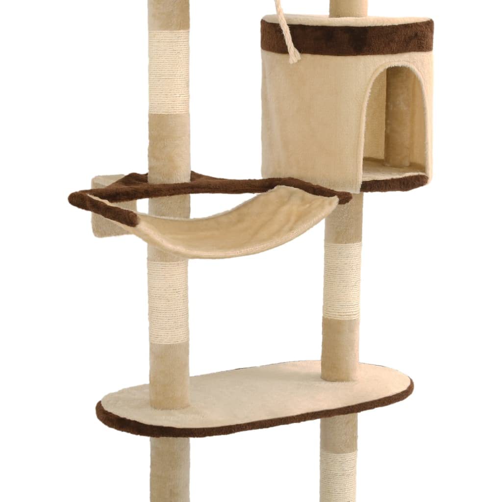 Tiragraffi da parete per gatti 194 cm