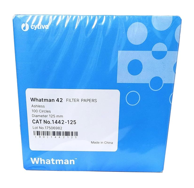 Whatman Filter Papers, Grade-1442-125 Quantitative Round Sheets, 125mm Diameter, Pack of 100 By-136 MTECHLAB-picture-37