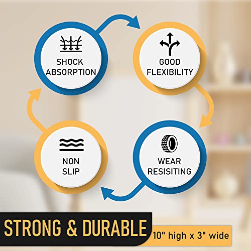 10-Inch Replacement Tire And Wheel 4.10/3.50-4" - 10” Utility Tires For Gorilla Cart, Dolly, Hand Truck, Generator, Lawnmower, Garden Wagon With 5/8” Axle Bore Hole - Double Sealed Bearings (2 Pack) #TOP5