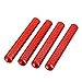 ZSJ M3X20mm Colored Aluminum Knurled RC Drone Standoff 50pcs/Pack Special for Multicopter Quadcopter (Red)