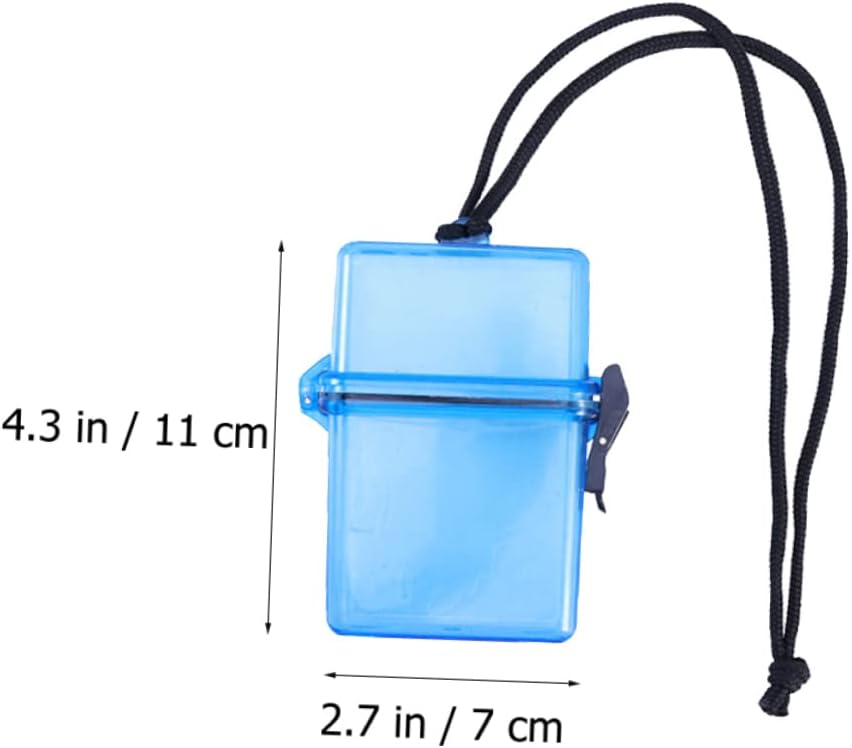 3pcs Plastic Boxes for Medicine Cigarettes Earphones Floating Watertight Cases for Outdoor Activities Hiking and Swimming Selection image 3