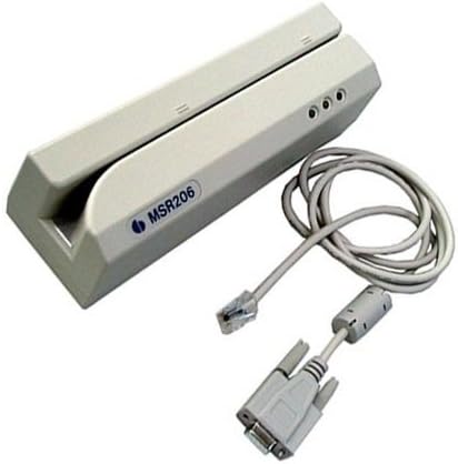MSR206U-3HLR Uniform Industrial Magnetic Stripe Encoder, Triple Tracks, High and Low Coercivity, Rohs
