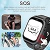 Kesasohe Montre Connectée Enfant 4G/GPS/WiFi/Appel Vidéo, Montre GPS Enfant avec Chat Familial, SOS, Téléphone Etanche Jeux Réveil Mode Classe, IP68, Montre Intelligente Enfants Smartwatch Cadeau