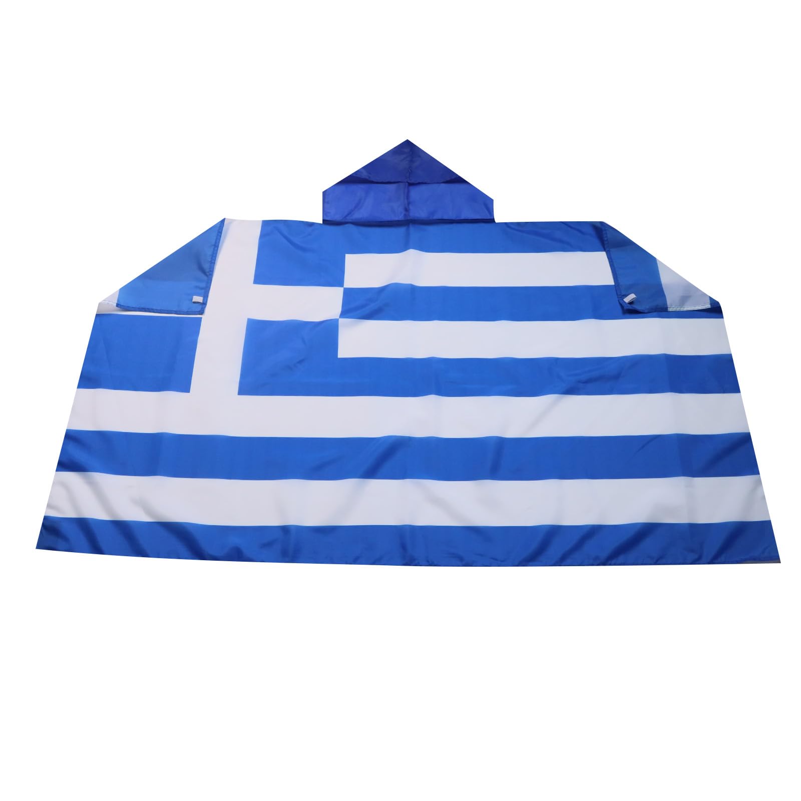 AZ FLAG - Greece Body Flag - 3x5 Ft - Greek Cap Flag - 100% Polyester with Inegrated Sleeves and Hood - Vivid Colors - 3' x 5' Feet - 150x90 Cm