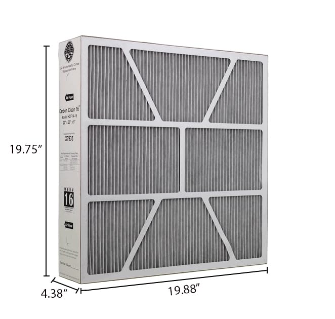 Lennox X7935 Carbon Clean Healthy Climate MERV 16 Filter - Amazon.com