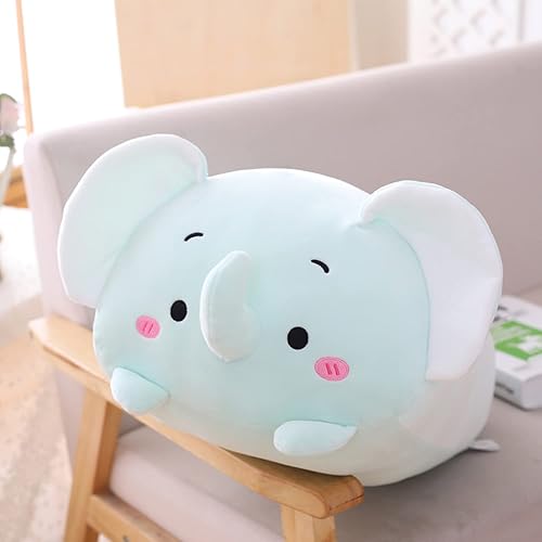 Miniatura 7 de Lindo mini elefante de peluche cilíndrico elefante de peluche, juguetes de peluche, regalos para niños y amantes o decoración del hogar, 8 pulgadas