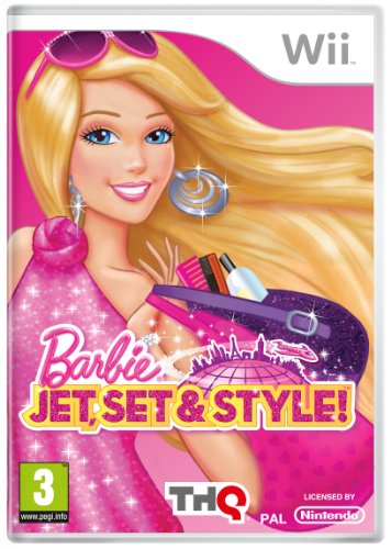 Barbie Jet Set & Style Wii simulation stylisme et coiffure import