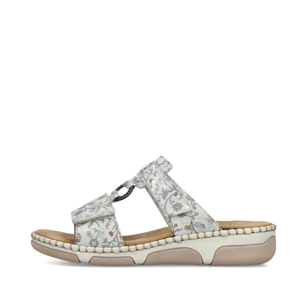 Rieker Damen Keilsandalen 66292, Frauen Sandalen