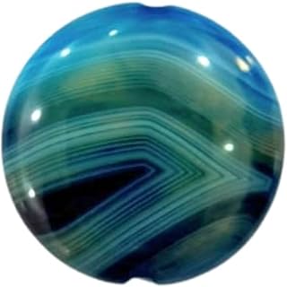 Real & Natural Drilled Multi Color Onyx double face gemstone