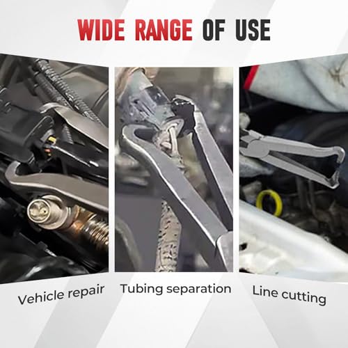 Image of Electrical Disconnect Pliers, 2025 New Connector Separator Tool, Multi-purpose Automotive Terminal Removal Tool, Durable Wire Terminal Tool for Automotive Repair, Universal for Technicians (1 Set)