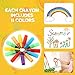 Imagen de Vicloon Lápices de Arcoíris Apilables