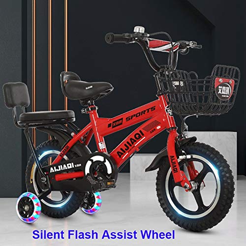 LLF Kinderfahrrad Freestyle Kids Bike for Jungen Und Mädchen, 12-14-16-18 Zoll Kinderfahrrad, Mit Stützrad… – Bild 4