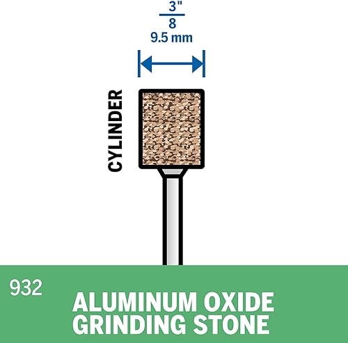 Miniatura 3 de Dremel Piedra de molienda de óxido de aluminio 932 (paquete de 2)