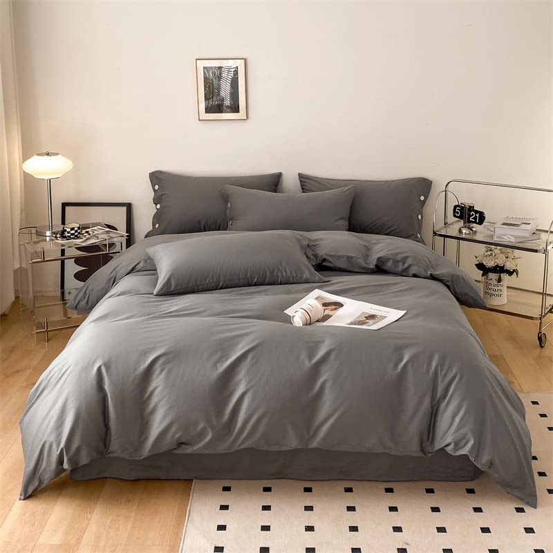 Housse de Couette 140x200 Microfibre Ultra-Doux avec Fermeture Éclaire