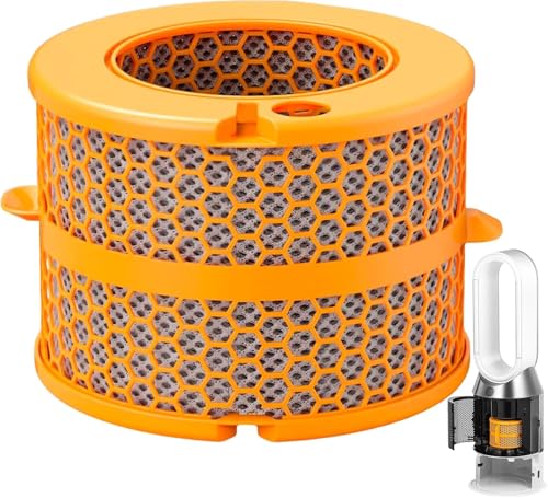 Filter für Dyson Luftreiniger Humidify+Cool PH01 PH02 PH03 PH04 PH3A, Luftreiniger Kohlefaserfilter Ersatz für Dysón, Aktivkohle Ersatzfilter Kompatibel mit Dyson Purifier für Luftbefeuchtung