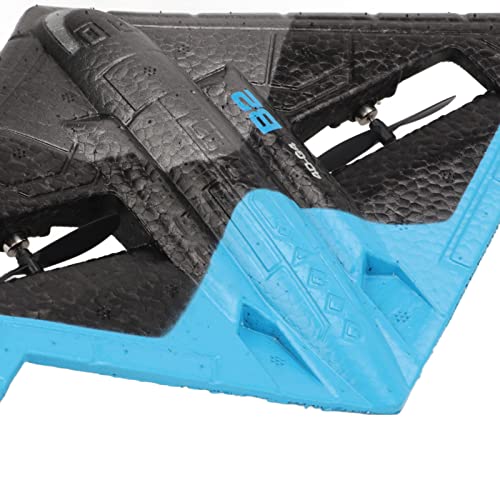 Ferngesteuertes Flugzeug-Segelflugzeug, nach Rechts Links Abbiegen, RC-Segelflugzeug-Spielzeug, 600-mAh-Akku, Frei Schaltbare Geschwindigkeit, 2,4-GHz-Hochfrequenz-LED-Licht für