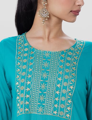 Image of Soch Women's Rayon Straight Fit Casual Kurta