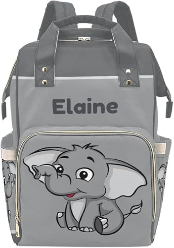 Miniatura 1 de Mochila de pañales personalizada con flores bolsa multifunción grande unisex para mamá niño y niña Opción 35