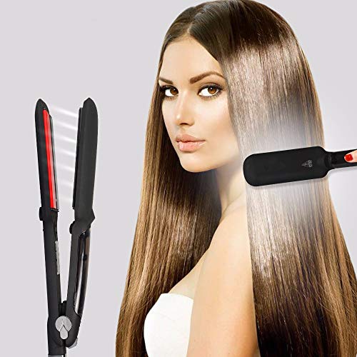 Plancha de Pelo Profesional con Vapor y Placas Cerámicas de 2 pulg miniatura 6