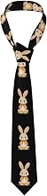 Men's Necktie WHJSHOP Leisurely little rabbi Pattern for Business, Daily, Work, Birthday, Wedding, Party, Banquet, Gift