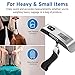 Etekcity Luggage Scale, Travel Essentials, Digital Weight Scales for Travel Accessories, Portable Handheld Scale with Temperature Sensor, Rubber Paint, 110 Pounds, Battery Included,2Pack