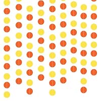 Papier Girlande Gold Glitzer Rund - 6 Meter Kreis Girlande Für Party & Feier