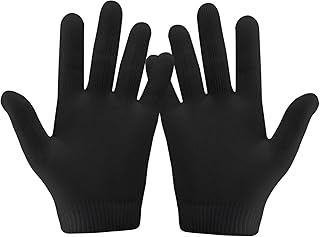 قفازات جوانتي جيل سيليكون لترطيب وتنعيم اليدين - لبشرة ناعمة ومرطبة وتبييض اليدين قابلة لاعادة الاستخدام ، عبوة 2 قفاز ، متعدد الالوان -- من رنا ستور