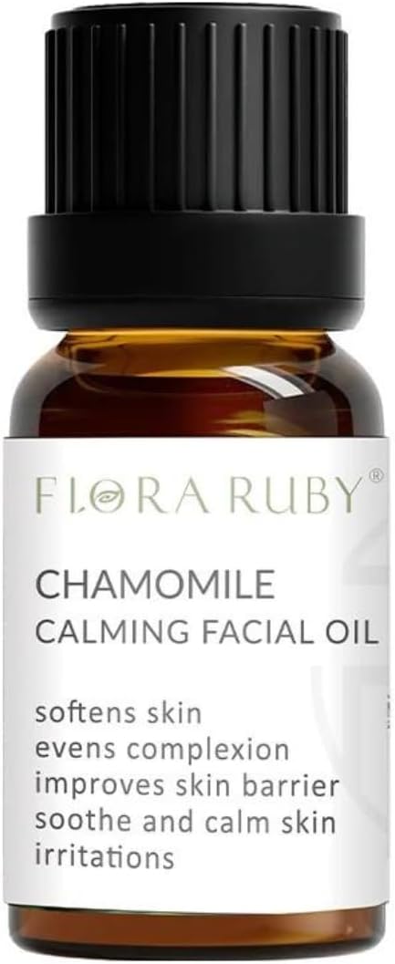 NIKITA.VIVI - Chamomile Calming Facial Oil | Improves Skin Barrier Soothe & Calm Skin Irritations evens Complexion | Natural Organic Chamomile Essential Oil for Face & Skin | Moisturizing & Nourishing